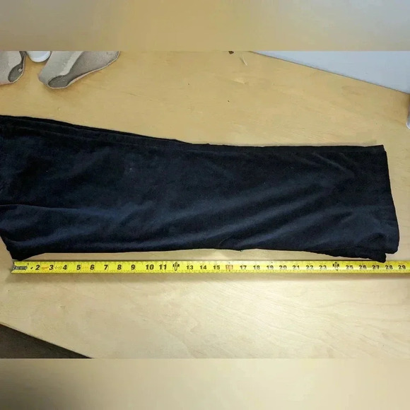 L.L BEAN Vintage Black Velvet pants for women  no size (looks like a 10-12) - Picture 10 of 11
